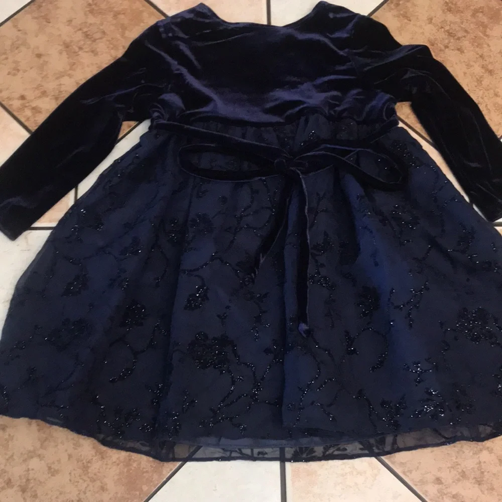 Bonnie Jean babygirl toddler‎ all over lace dress size 2t